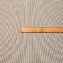 Load image into Gallery viewer, Flat lay of Sophie Stripe 55% linen and 45% cotton, Cream, ruler included for scale - for sale at Minerva's Bower