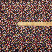 Load image into Gallery viewer, Flat lay of 100% Cotton Sparkle Dot, Pink,  ruler included for scale - for sale at Minerva's Bower
