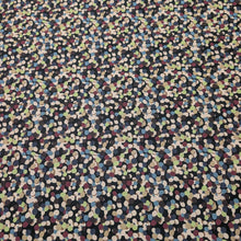 Load image into Gallery viewer, Flat lay of 100% Cotton Sparkle Dot, Plum - for sale at Minerva's Bower