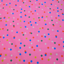 Load image into Gallery viewer, Flat lay of Ruby Star 100% cotton, Sparkle Mart Pink - for sale at Minerva's Bower