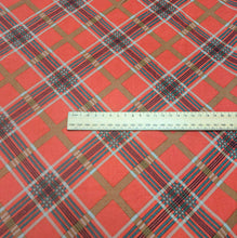 Load image into Gallery viewer, Flat lay of Brushed 100% Cotton Flannelette, Spruce Flannel, ruler included for scale - for sale at Minerva's Bower