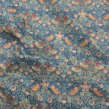 Load image into Gallery viewer, Flat drape of Liberty 100% Cotton Tana Lawn, Strawberry Thief P - for sale at Minerva's Bower