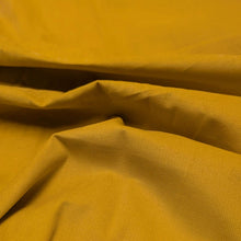 Load image into Gallery viewer, Flat drape of Tammy 100% cotton Pinwale, Mustard - for sale at Minerva's Bower