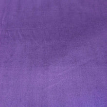 Load image into Gallery viewer, Flat lay of Tammy 100% cotton Pinwale, Purple - for sale at Minerva's Bower