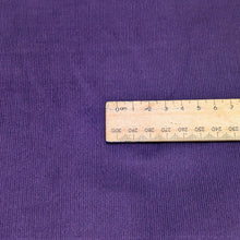 Load image into Gallery viewer, Close up flat lay of Tammy 100% cotton Pinwale, Purple, ruler included - for sale at Minerva's Bower