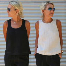 Load image into Gallery viewer, Tessuti Patterns Kate Top, showing two views - for sale at Minerva's Bower 