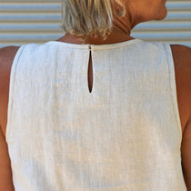 Load image into Gallery viewer, Tessuti Patterns Kate Top Back View - for sale at Minerva's Bower 