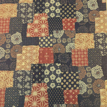 Load image into Gallery viewer, Flat lay of Japanese 100% Cotton, Wagara Brown, for sale at Minerva's Bower