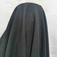 Load image into Gallery viewer, Japanese wased cotton gauze in white with a faint self stripe, for sale at Minerva's Bower, ruler included for scale