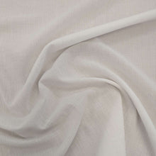 Load image into Gallery viewer, Drape ofJapanese wased cotton gauze in white with a faint self stripe, for sale at Minerva's Bower