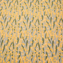 Load image into Gallery viewer, Flat lay of 100% Cotton by Devonstone, Aussie Backyard Wattle - for sale at Minerva's Bower