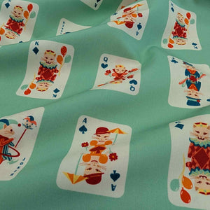Drape of Art Gallery 100% Cotton, Purr Parade Whisker Deck,  for sale at Minerva's Bower