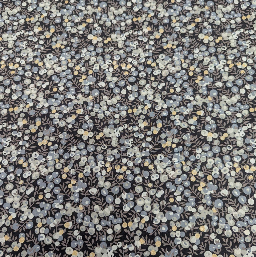 Liberty Tana Lawn, Wiltshire AB Metallic, for sale at Minerva's Bower 