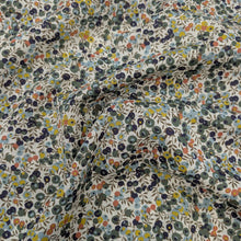 Load image into Gallery viewer, Drape of Liberty 100% Cotton Tana Lawn, Wiltshire C, small Floral on White backgound ,for sale at Minerva's Bower