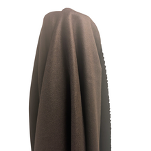 Load image into Gallery viewer, Standing Drape of 100% Wool, Cashmere Look in Dark Chocolate - for sale at Minerva's Bower