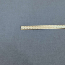 Load image into Gallery viewer, Draped 100% Japanese suiting wool in Pewter, for sale at Minerva&#39;s Bower, ruler included for scale