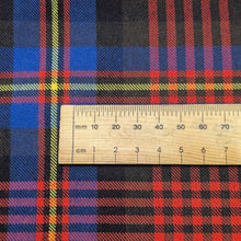 Load image into Gallery viewer, Close up flat lay of Japanese 100% Wool, Wallace, ruler included for scale - for sale at Minerva's Bower