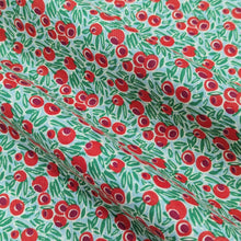 Load image into Gallery viewer, Flat Drape of Liberty Lasenby Cotton, Yew Berries, for sale at Minerva&#39;s Bower
