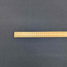 Load image into Gallery viewer, Flat lay of Avery, a heavyweight tencel twill, in a navy colourway. Available at Minerva&#39;s Bower. Ruler included for scale