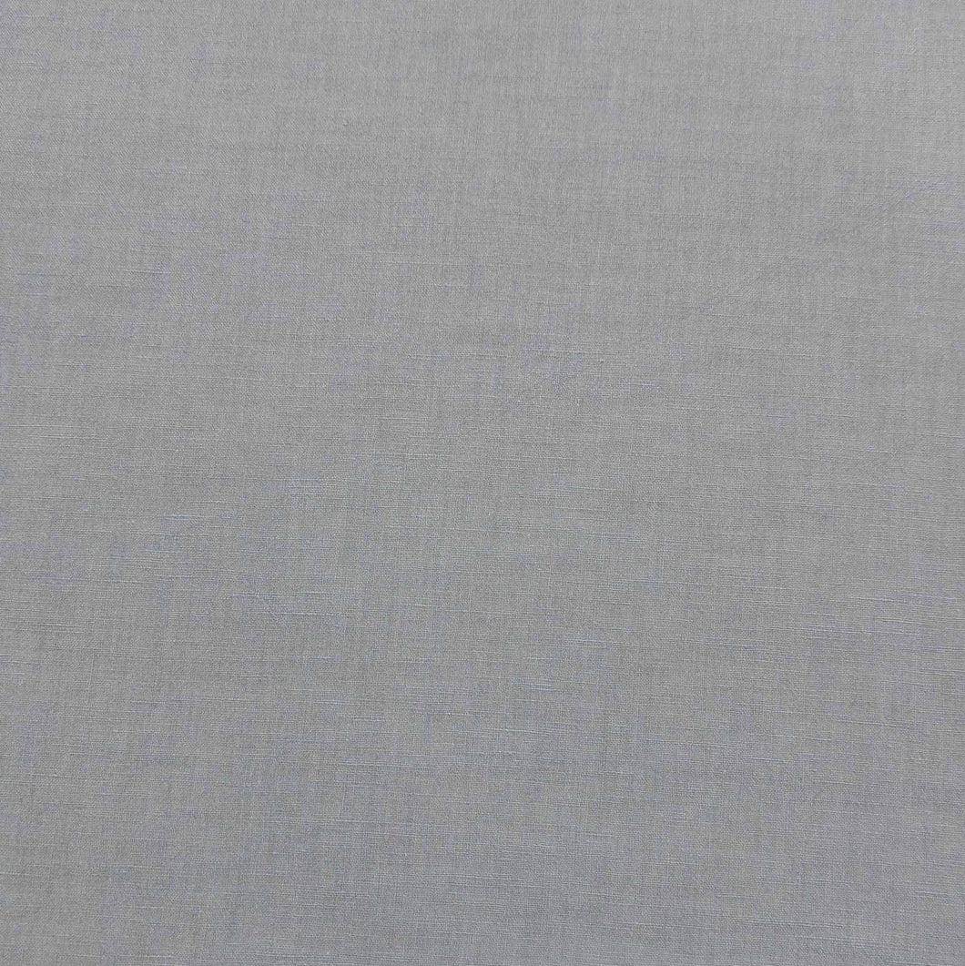 Flat lay of bella linen cotton in spring blue. Available at Minerva's Bower