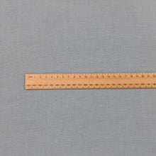 Load image into Gallery viewer, Flat lay of bella linen cotton in spring blue. Available at Minerva&#39;s Bower. Ruler included for scale