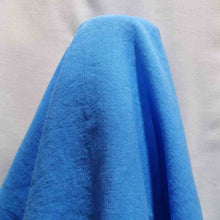 Load image into Gallery viewer, Drape of 100% Linen Antique wash in Cobalt , for sale at Minerva&#39;s Bower