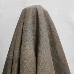 Drape of 100% Dutch Delave Linen, Bison, for sale at Minerva's Bower