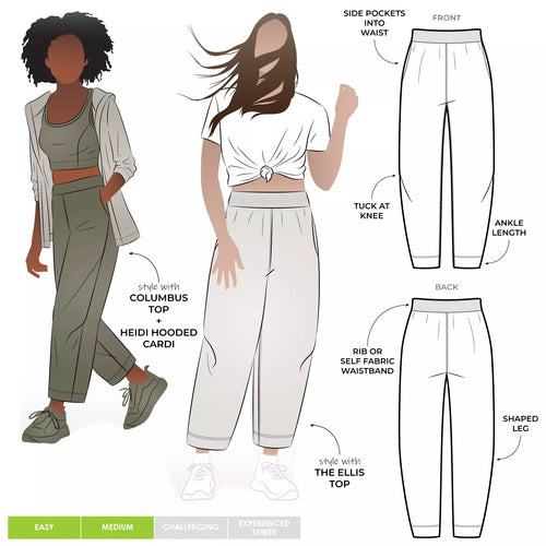 Style Arc Geoffrey Knit Pant