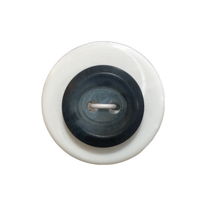 Mottled Horn Effect Button, Small