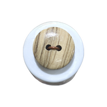 Load image into Gallery viewer, Painted Olive Wood Button