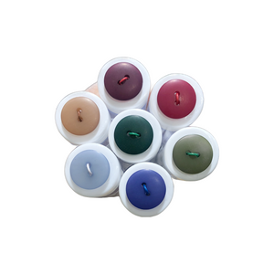 Opaque Coloured Button, Small