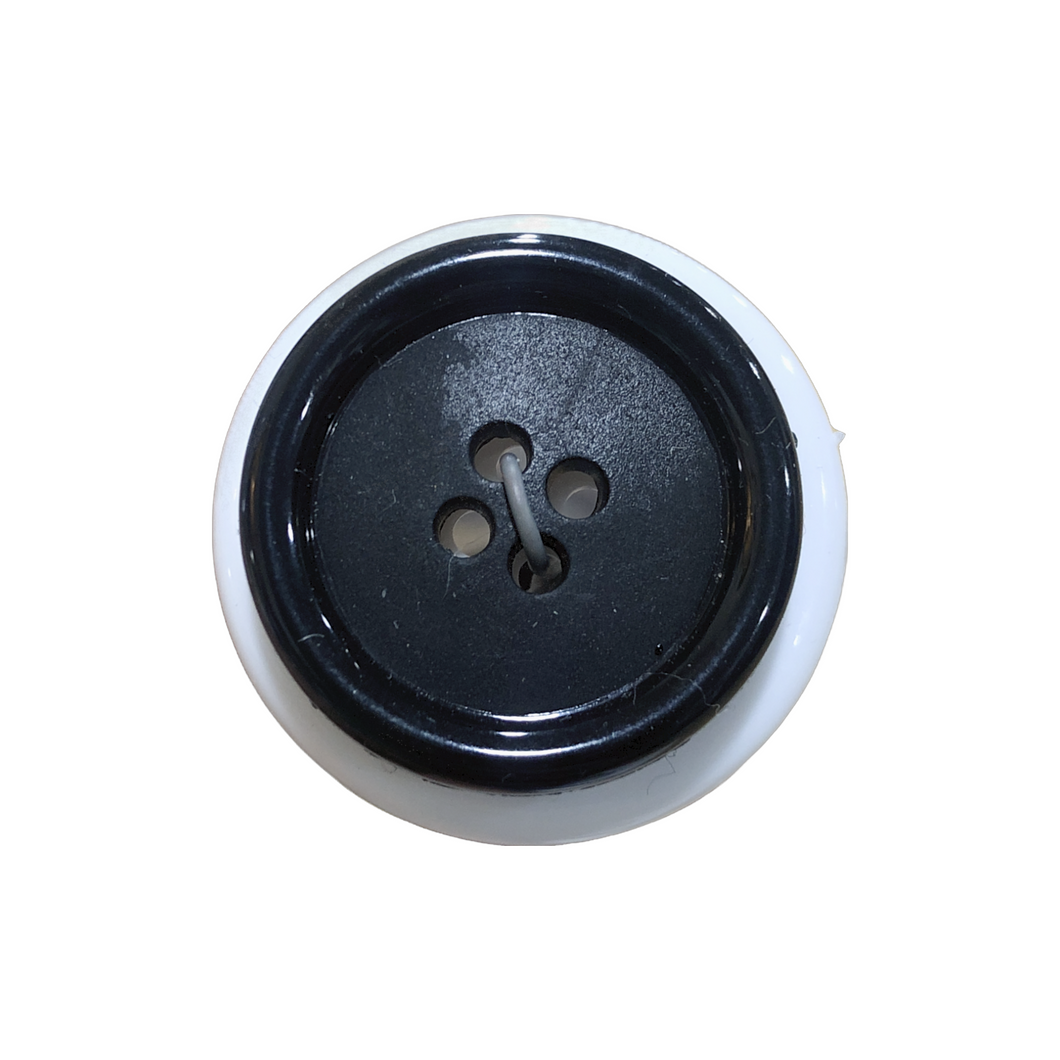Black Workhorse Button, 4 Sizes