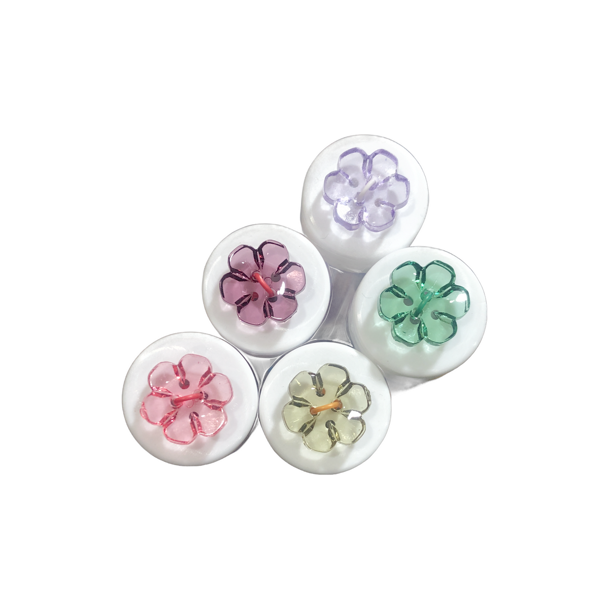 Crystal Floral Button|Minervas Bower – Minerva's Bower