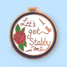 Load image into Gallery viewer, Jubly Umph Needle Minder, Let&#39;s Get Stabby