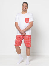 Load image into Gallery viewer, Style Arc Men&#39;s Knit Pjs