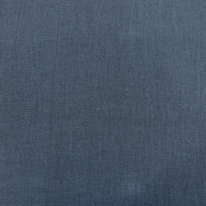 Flat lay of Heavyweight pumice wash linen in french navy for sale at Minerva's Bower