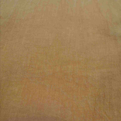 Flat lay of 100% Linen with an Antique Wash in Pumpkin, for sale at Minerva's Bower