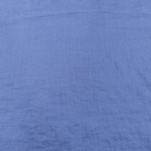 Flat lay of Soft Wash 100% sand washed Ramie, Blue City, for sale at Minerva's Bower