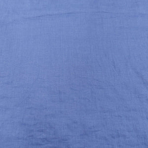 Flat lay of Soft Wash 100% sand washed Ramie, Blue City, for sale at Minerva's Bower