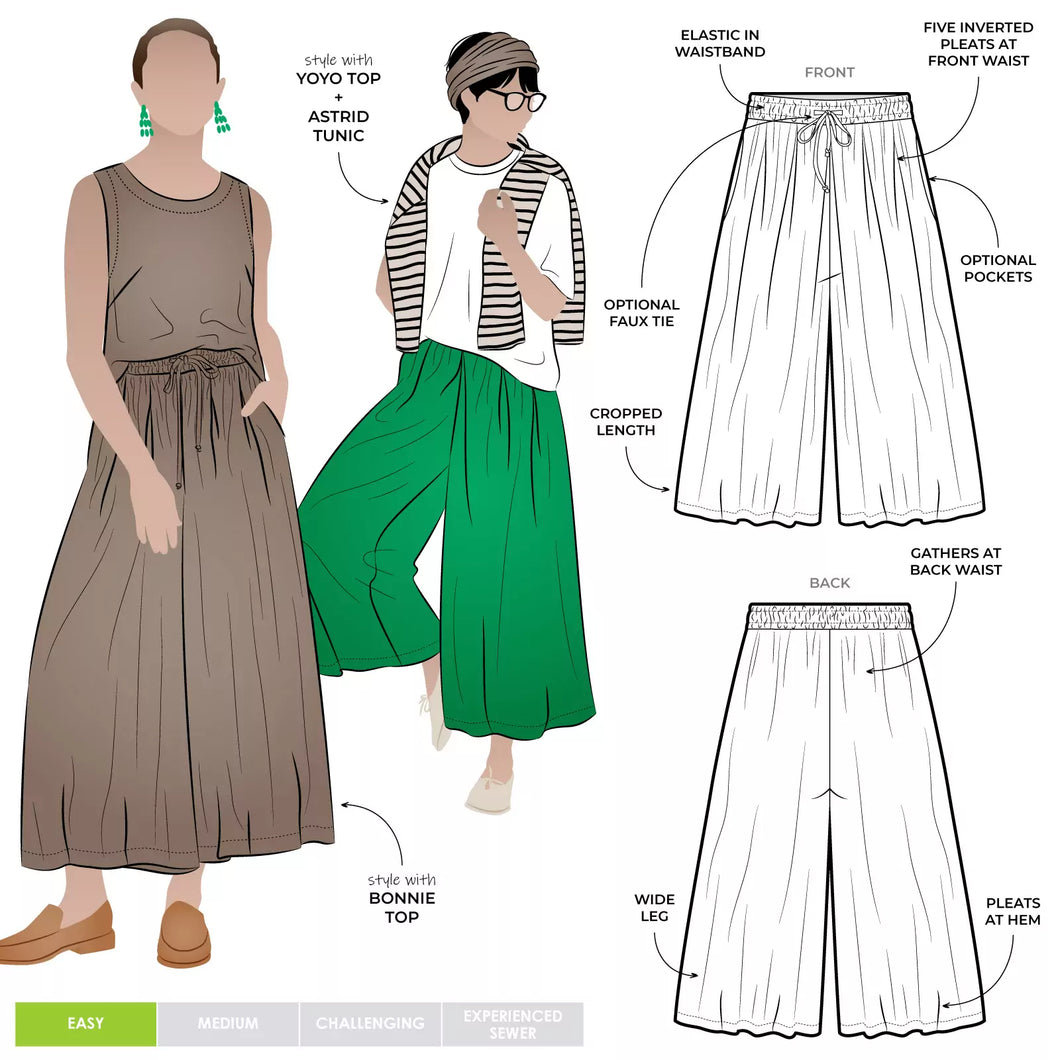 Style Arc Reeve Woven Culotte