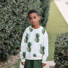 Load image into Gallery viewer, See You At Six Cotton French Terry, Pineapples
