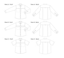 Load image into Gallery viewer, Elbe Patterns Sanders Shirt