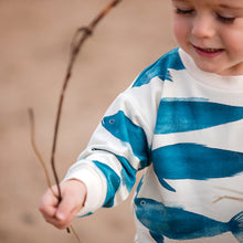 Load image into Gallery viewer, See You At Six Cotton French Terry, Phishies - Minerva's Bower