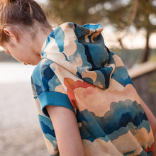 Load image into Gallery viewer, See You At Six Cotton French Terry, Cool Clouds - Minerva's Bower