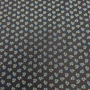 Japanese Cotton, Primula in Black