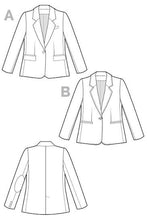 Load image into Gallery viewer, Closet Core Patterns Jasika Blazer