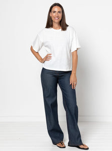 Style Arc Hayden Knit Tee