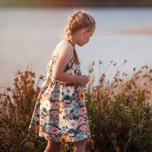 Load image into Gallery viewer, See You At Six Cotton French Terry, Flower Painting - Minerva's Bower