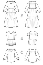 Load image into Gallery viewer, Closet Core Patterns Nicks Dress and Blouse