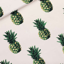 Load image into Gallery viewer, See You At Six Cotton French Terry, Pineapples